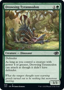 Drowsing Tyrannodon [Jumpstart 2022] 648