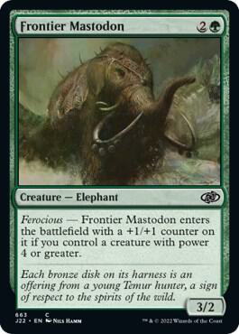 Frontier Mastodon [Jumpstart 2022] 663
