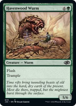 Havenwood Wurm [Jumpstart 2022] 670