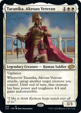 Taranika, Akroan Veteran [Jumpstart 2022] 253