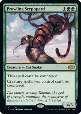 Prowling Serpopard [Jumpstart 2022] 713