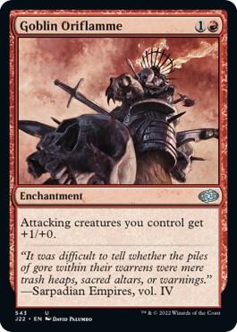 Goblin Oriflamme [Jumpstart 2022] 543
