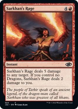 Sarkhan's Rage [Jumpstart 2022] 594