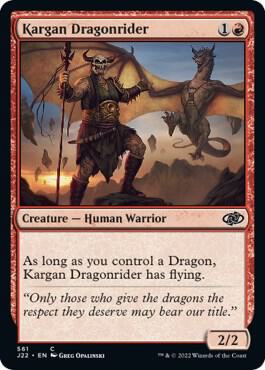 Kargan Dragonrider [Jumpstart 2022] 561
