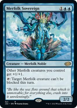 Merfolk Sovereign [Jumpstart 2022] 321