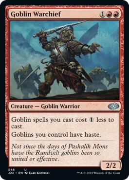Goblin Warchief [Jumpstart 2022] 548