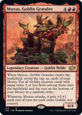 Muxus, Goblin Grandee [Jumpstart 2022] 575