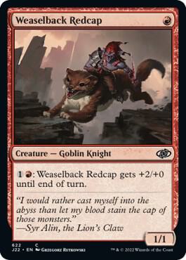 Weaselback Redcap [Jumpstart 2022] 622