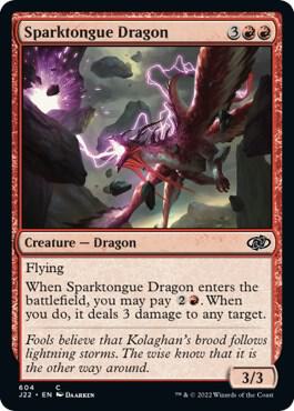 Sparktongue Dragon [Jumpstart 2022] 604