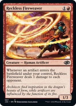 Reckless Fireweaver [Jumpstart 2022] 587