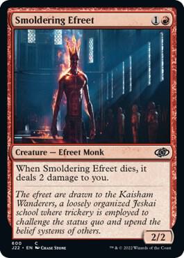 Smoldering Efreet [Jumpstart 2022] 600