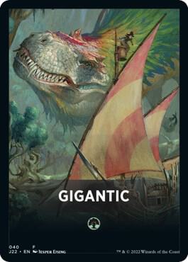 Gigantic Theme Card [Jumpstart 2022] 40