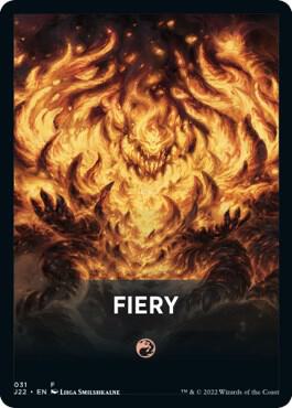 Fiery Theme Card [Jumpstart 2022] 31