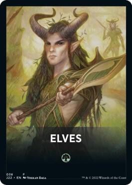 Elves Theme Card [Jumpstart 2022] 38