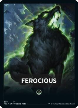 Ferocious Theme Card [Jumpstart 2022] 39