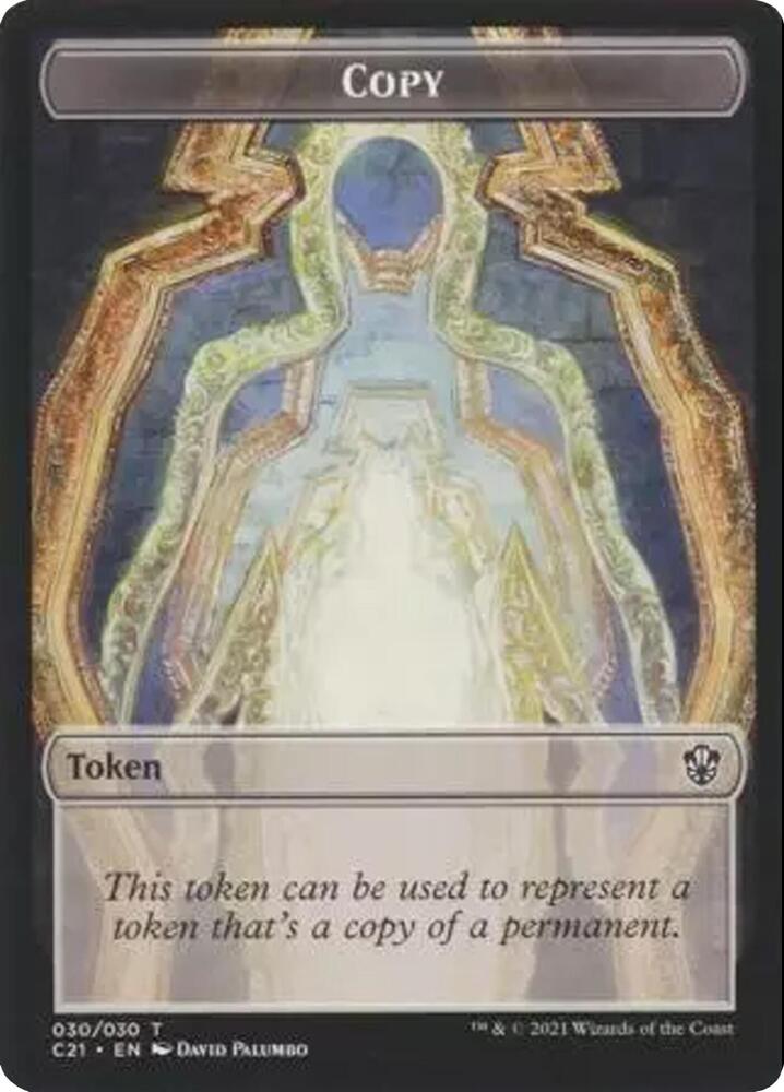 Copy // Land Mine Double-Sided Token (Secret Lair) [Unique and Miscellaneous Promos] 30 // 12
