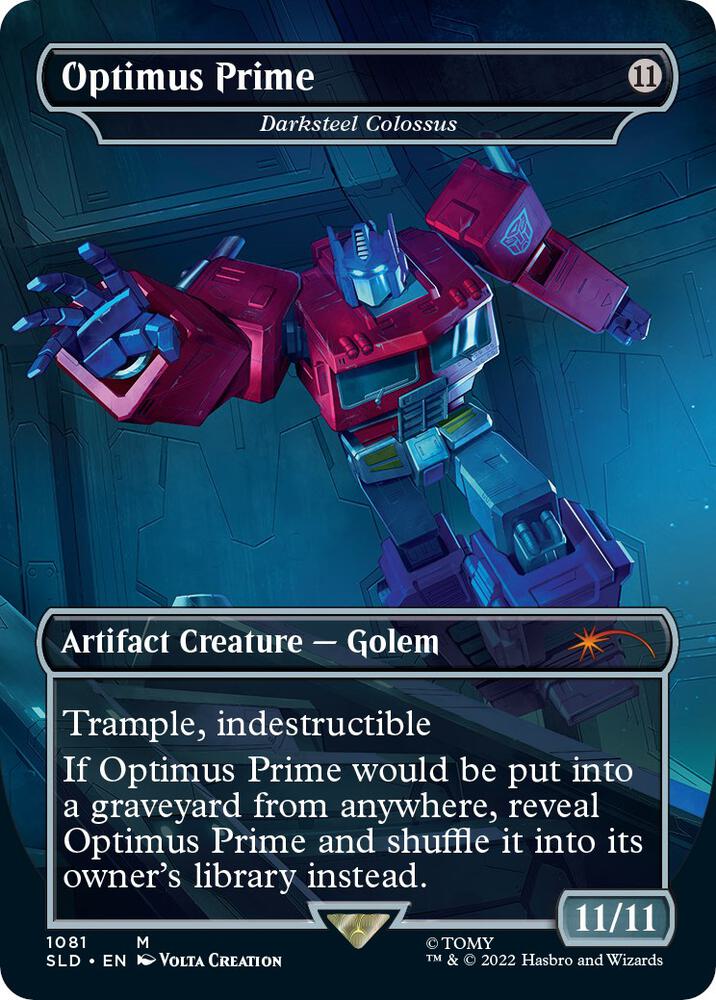 Optimus Prime - Darksteel Colossus [Secret Lair Drop Series] 1081