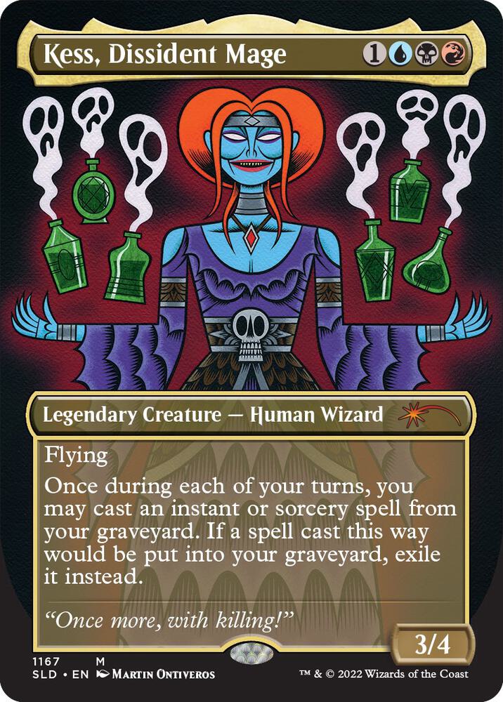 Kess, Dissident Mage [Secret Lair Drop Series] 1167