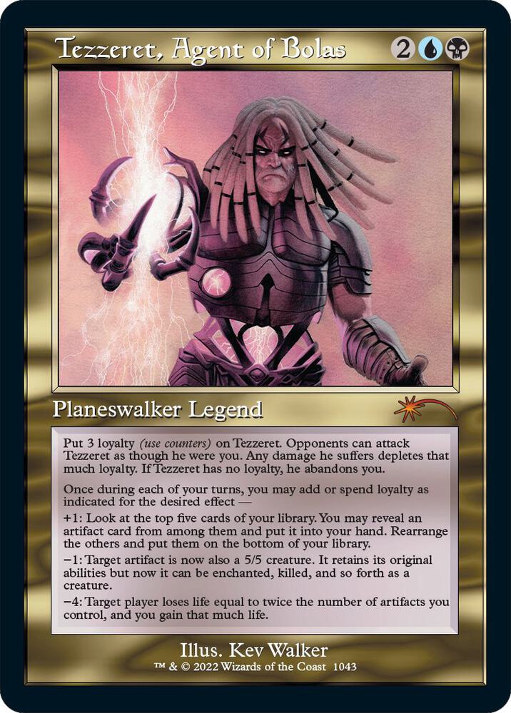 Tezzeret, Agent of Bolas (Retro Frame) [Secret Lair Drop Series] 1043