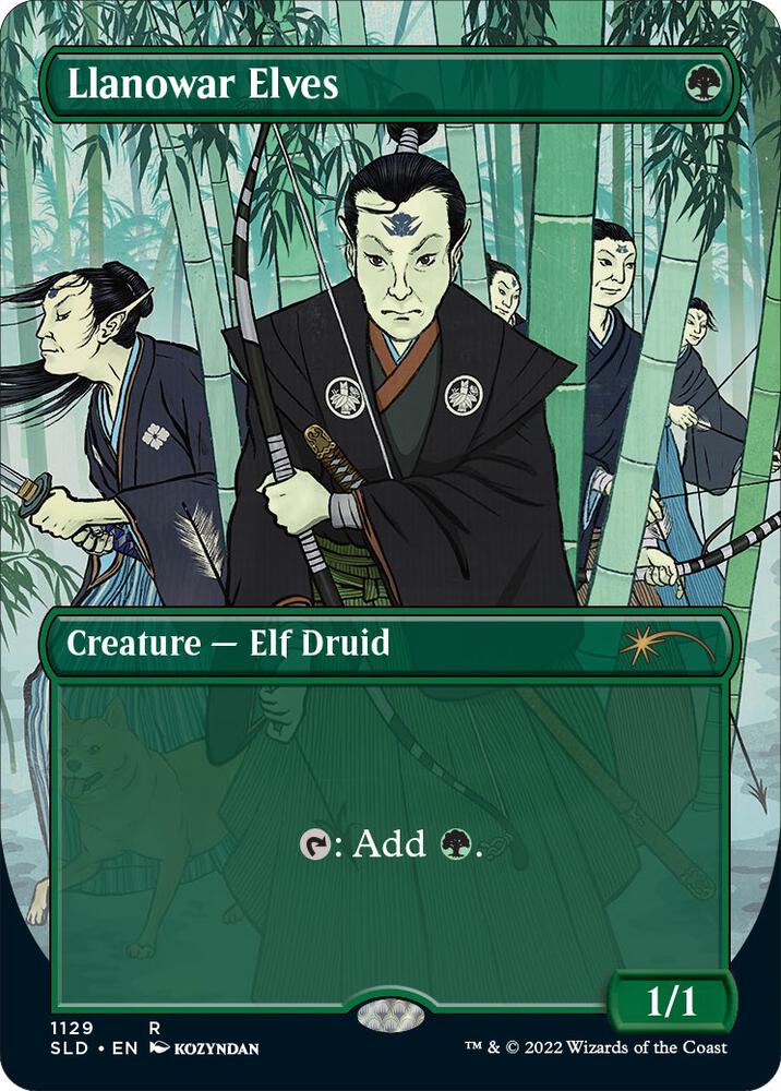 Llanowar Elves (1129) [Secret Lair Drop Series] 1129