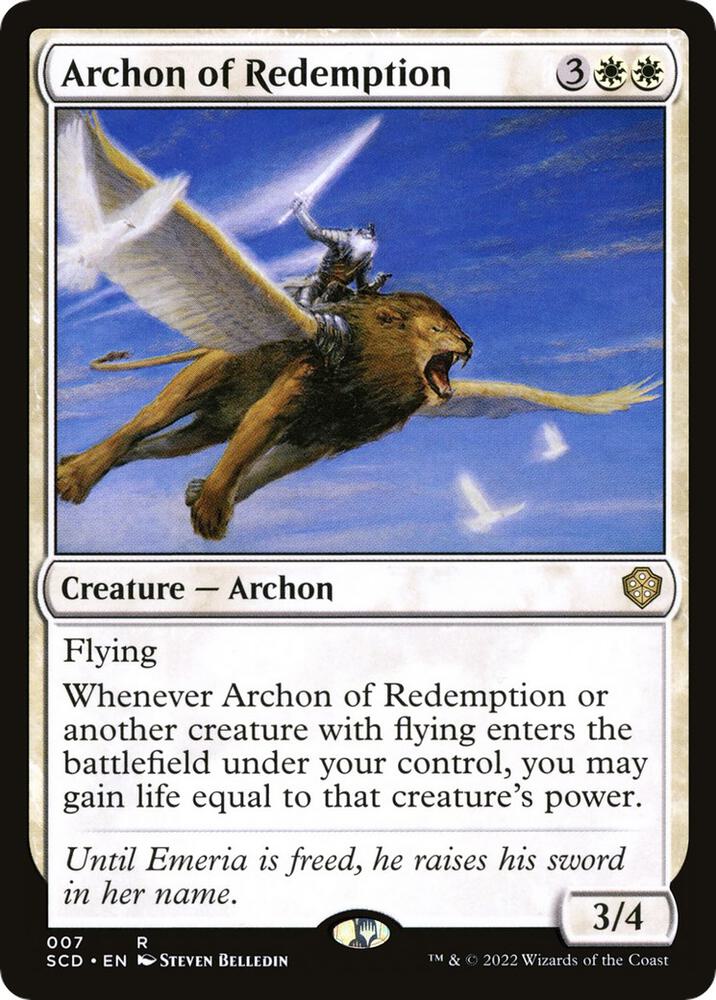 Archon of Redemption [Starter Commander Decks] 7