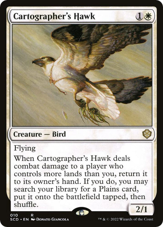 Cartographer's Hawk [Starter Commander Decks] 10