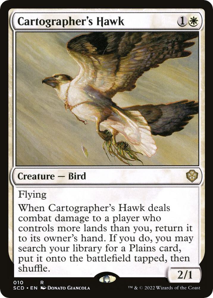 Cartographer's Hawk [Starter Commander Decks] 10