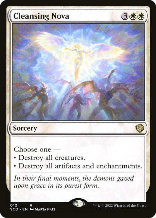 Cleansing Nova [Starter Commander Decks] 12