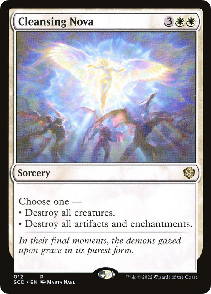 Cleansing Nova [Starter Commander Decks] 12