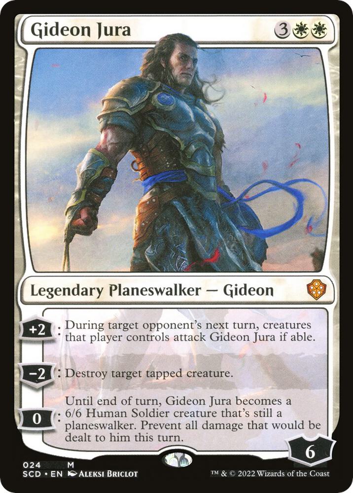 Gideon Jura [Starter Commander Decks] 24
