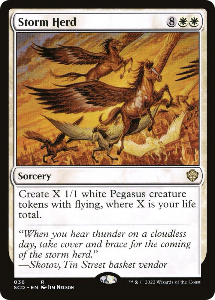 Storm Herd [Starter Commander Decks] 36