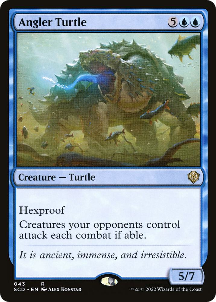 Angler Turtle [Starter Commander Decks] 43