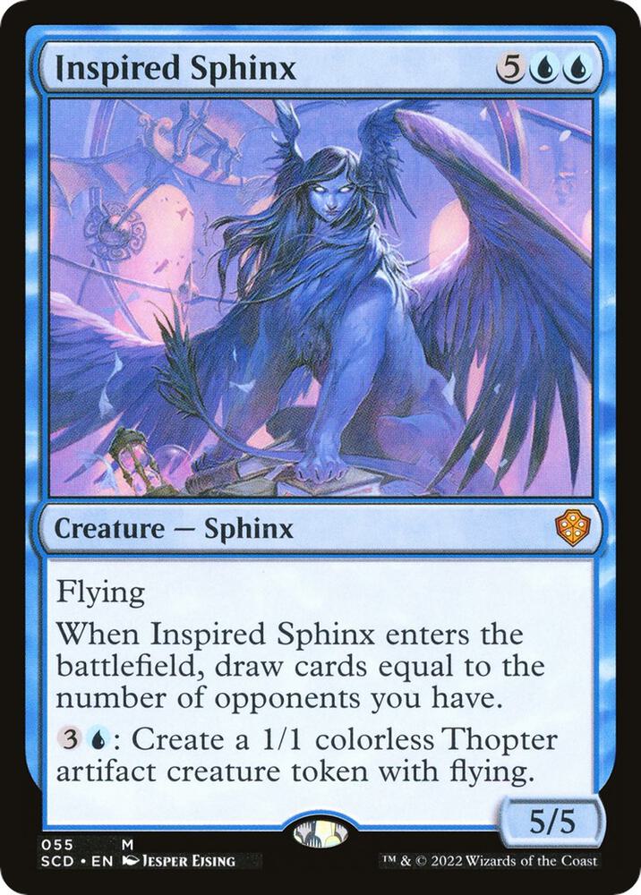 Inspired Sphinx [Starter Commander Decks] 55