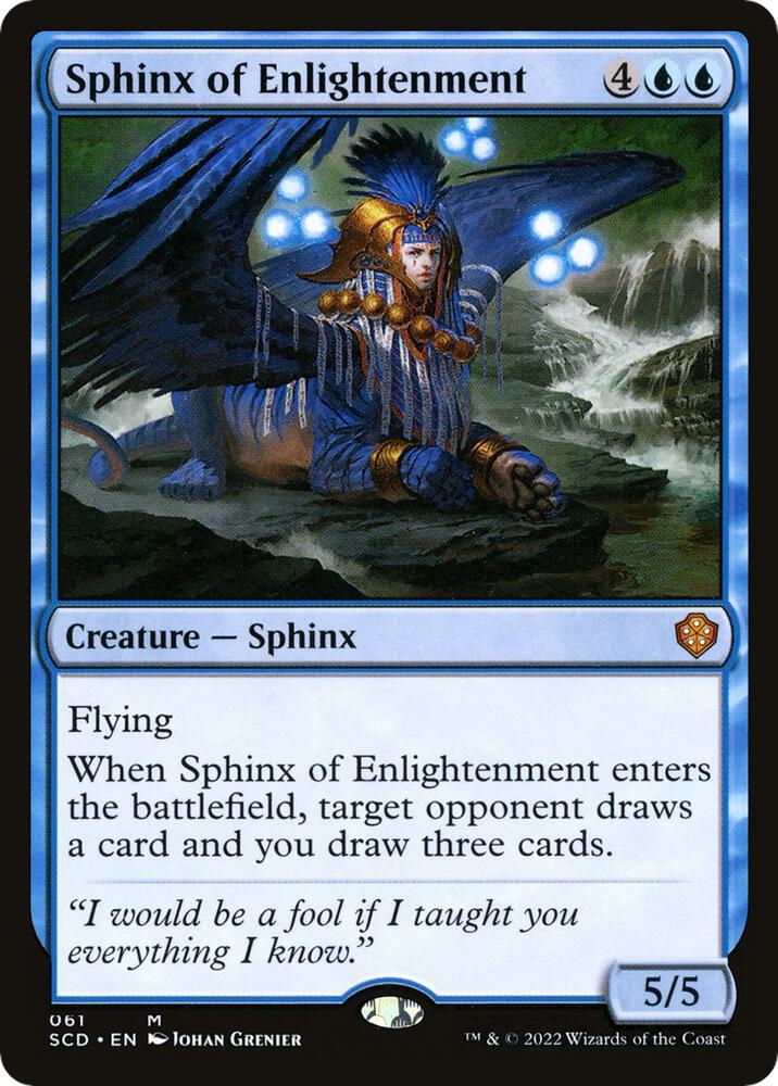 Sphinx of Enlightenment [Starter Commander Decks] 61