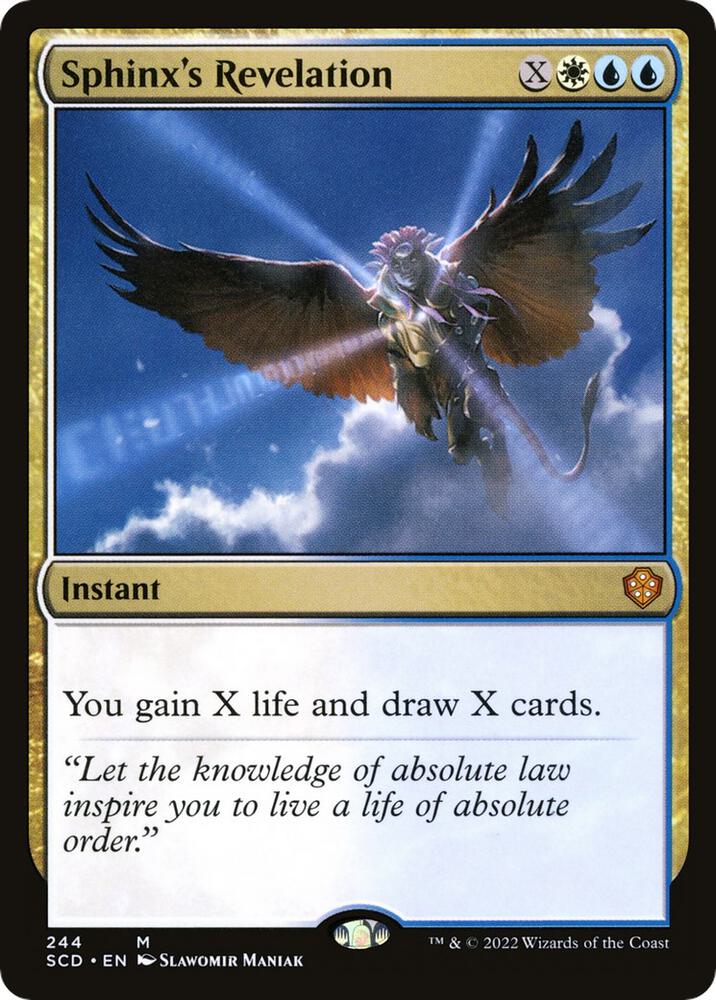 Sphinx's Revelation [Starter Commander Decks] 244