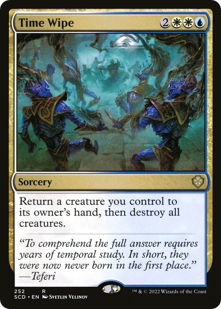 Time Wipe [Starter Commander Decks] 252