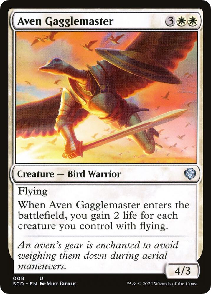 Aven Gagglemaster [Starter Commander Decks] 8