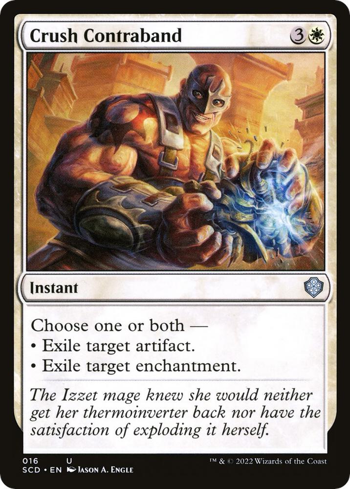 Crush Contraband [Starter Commander Decks] 16