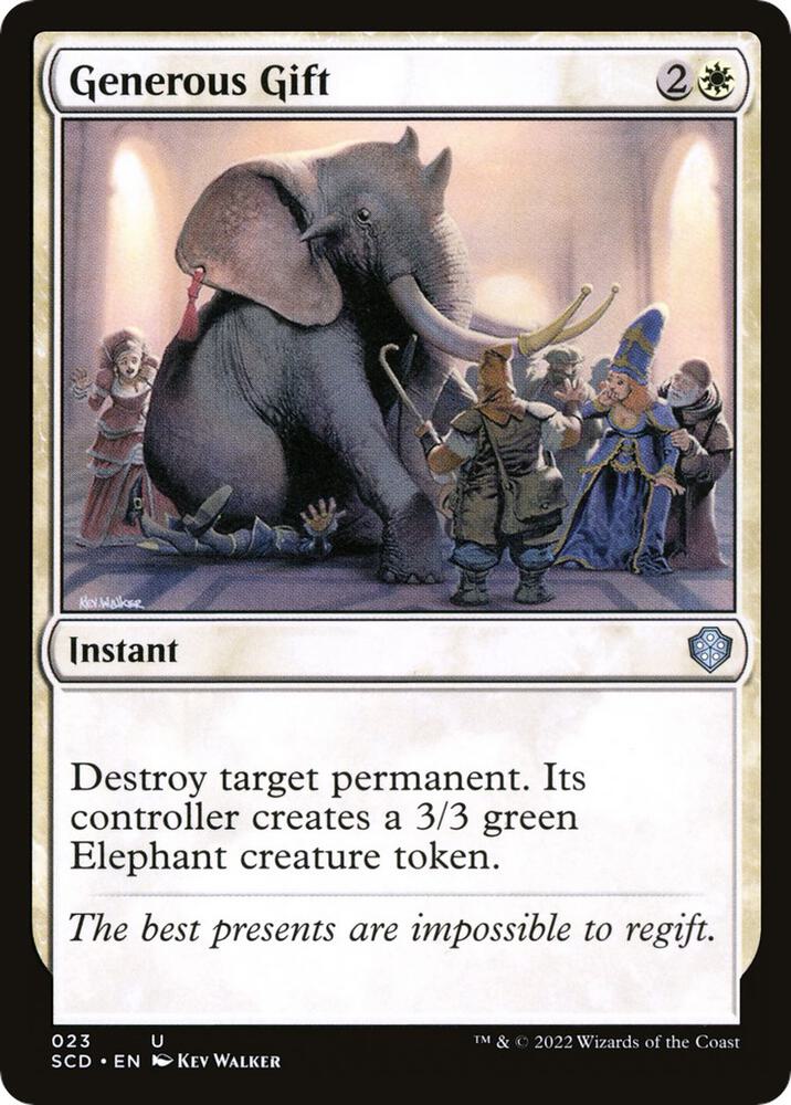 Generous Gift [Starter Commander Decks] 23