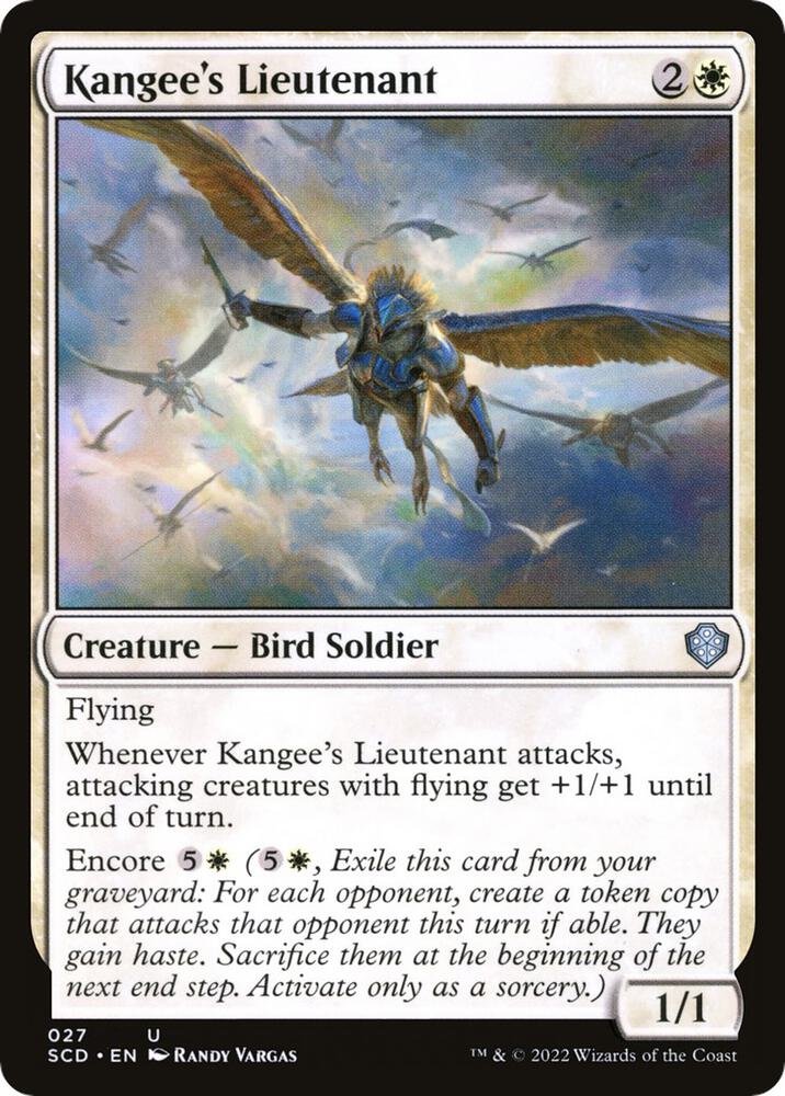 Kangee's Lieutenant [Starter Commander Decks] 27