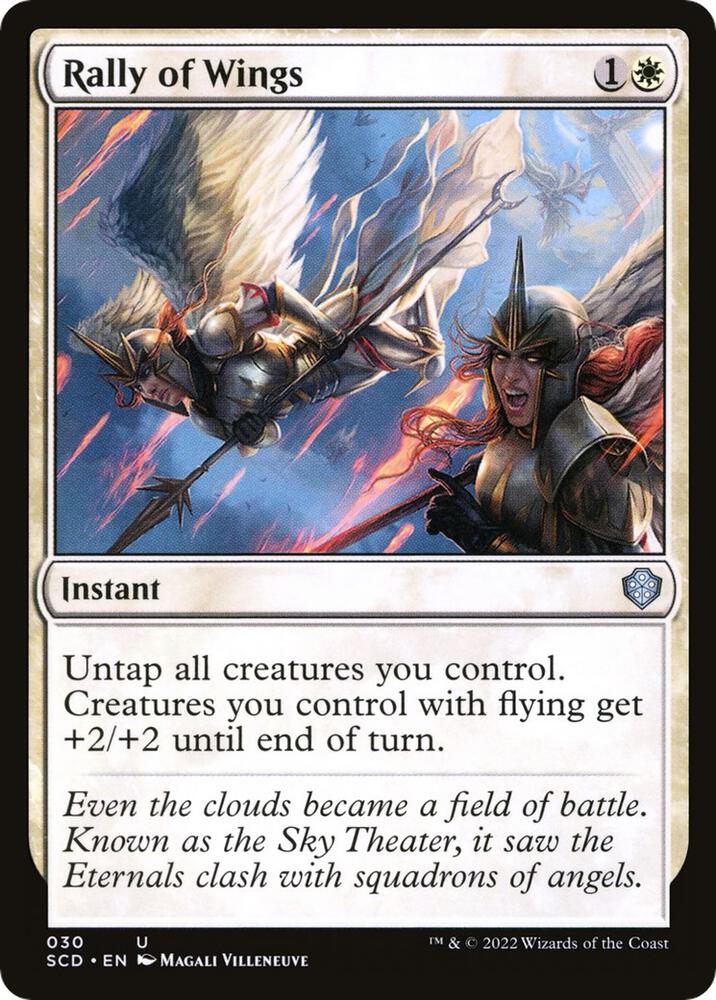 Rally of Wings [Starter Commander Decks] 30