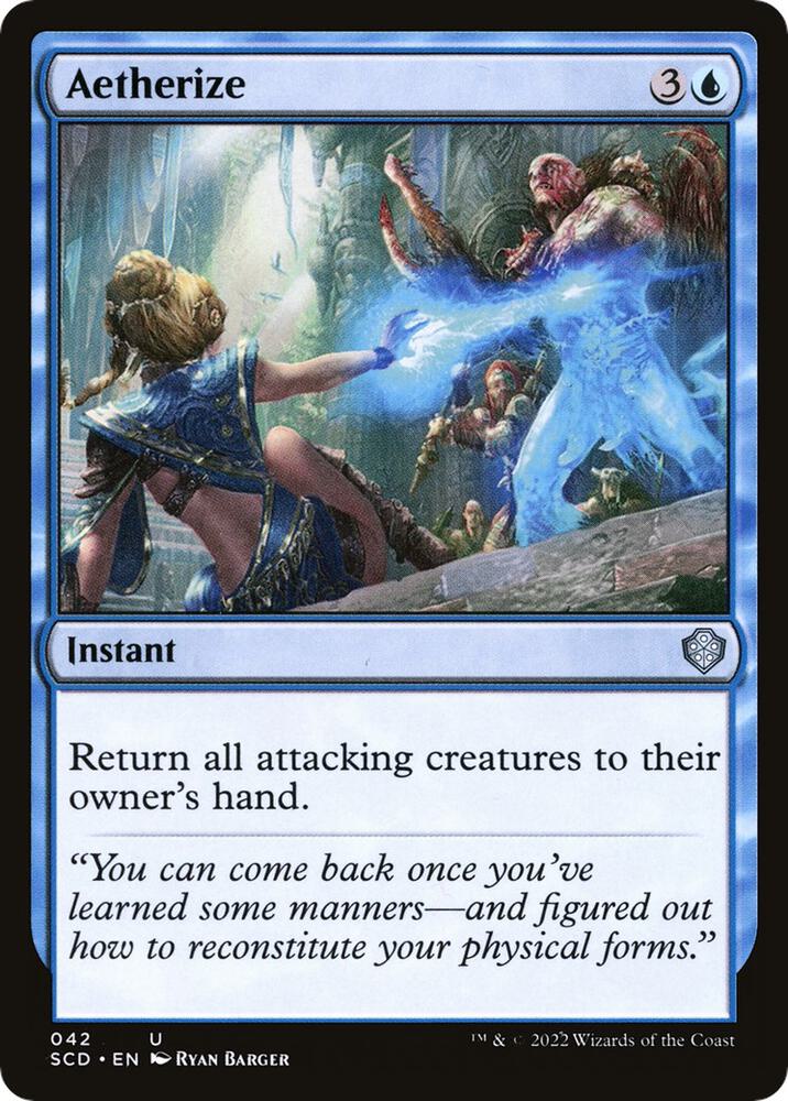 Aetherize [Starter Commander Decks] 42