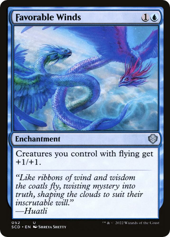 Favorable Winds [Starter Commander Decks] 52