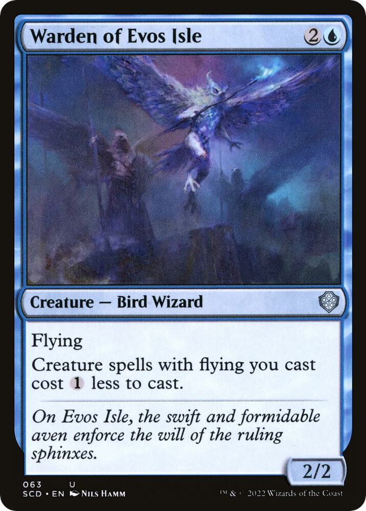 Warden of Evos Isle [Starter Commander Decks] 63
