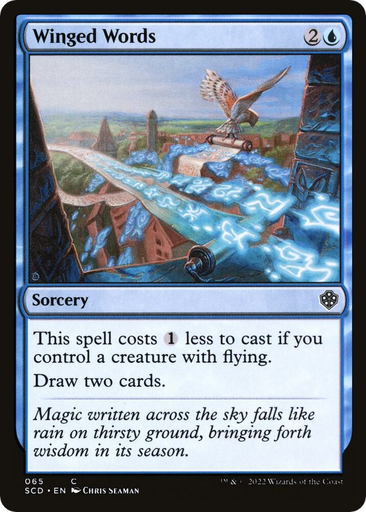Winged Words [Starter Commander Decks] 65