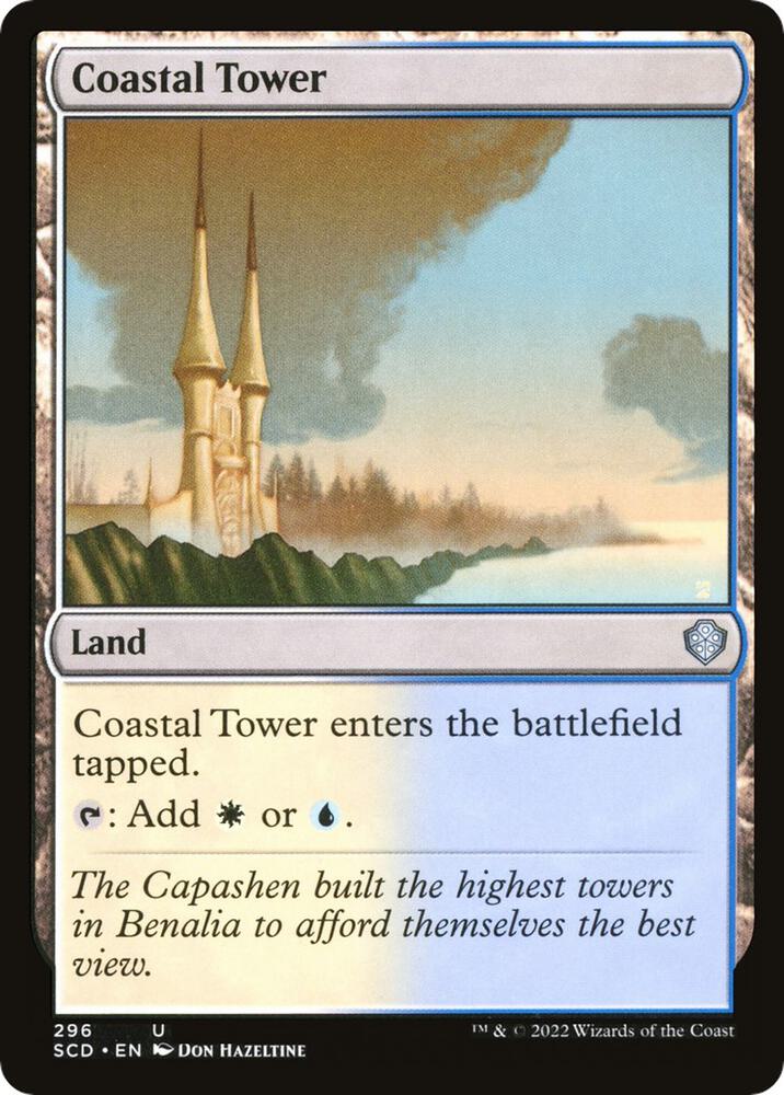Coastal Tower [Starter Commander Decks] 296
