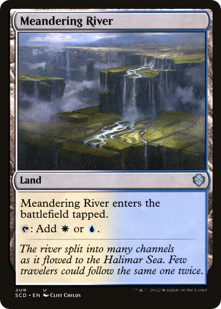 Meandering River [Starter Commander Decks] 308