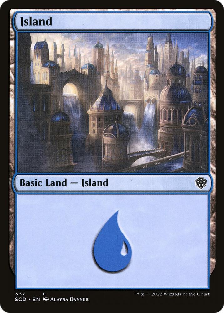 Island (337) [Starter Commander Decks] 337