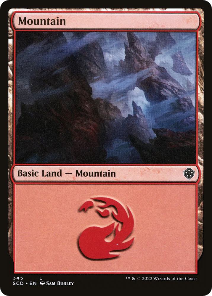 Mountain (345) [Starter Commander Decks] 345