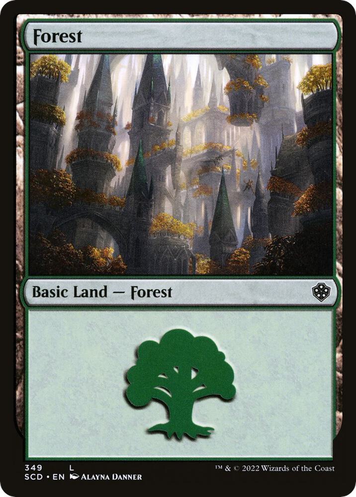 Forest (349) [Starter Commander Decks] 349